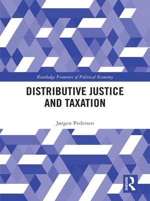 cover image of Distributive Justice and Taxation